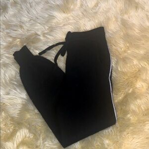 NAKED CASHMERE black drawstring waist jogger pants